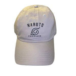 Viz Media Naruto Shippuden Collection Gray Adjustable Dad Hat